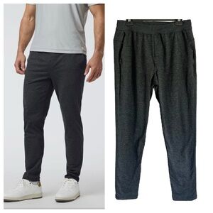 Vuori men’s Coronado pant charcoal heather medium lounge sweatpant soft